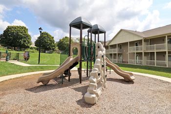 Playground with soft surface